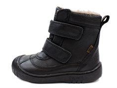 Bisgaard winter boot black with velcro and TEX